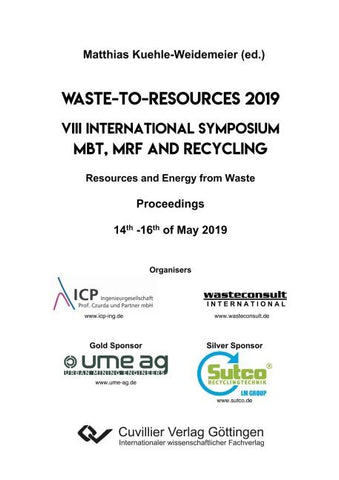 Waste-to-Resources 2019