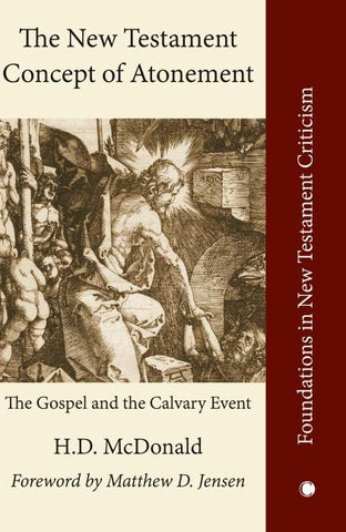 The New Testament Concept of Atonement