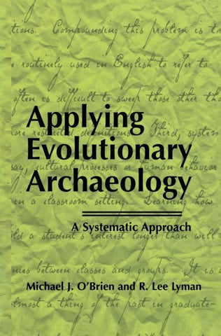 Applying Evolutionary Archaeology