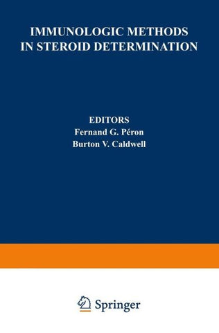 Immunologic Methods in Steroid Determination