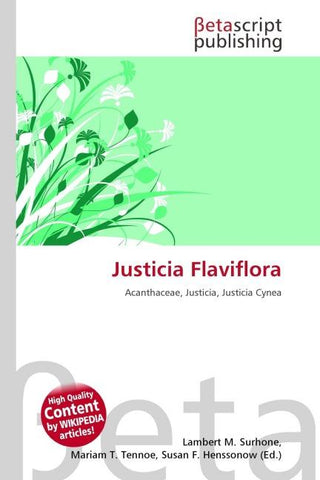 Justicia Flaviflora