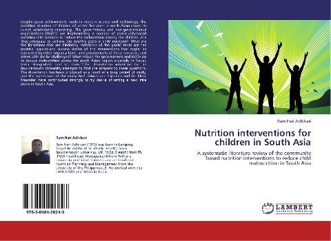 Nutrition interventions for children in South Asia