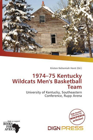 1974-75 Kentucky Wildcats Men's Basketball Team