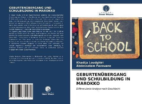 GEBURTENÜBERGANG UND SCHULBILDUNG IN MAROKKO