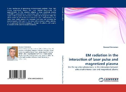 EM radiation in the interaction of laser pulse and magnetized plasma