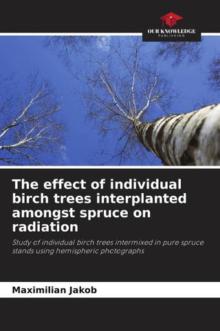 The effect of individual birch trees interplanted amongst spruce on radiation