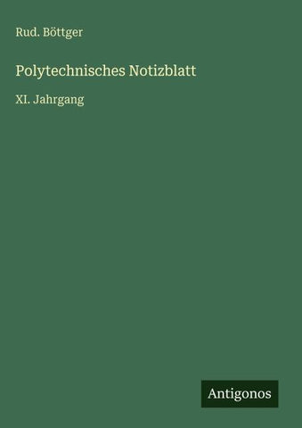 Polytechnisches Notizblatt