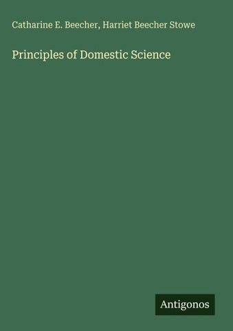 Principles of Domestic Science