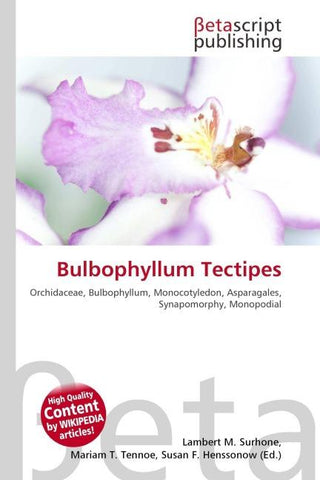 Bulbophyllum Tectipes