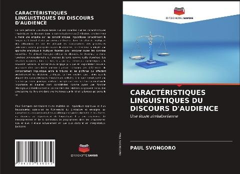 CARACTÉRISTIQUES LINGUISTIQUES DU DISCOURS D'AUDIENCE