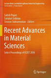 Recent Advances in Material Sciences