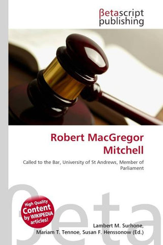 Robert MacGregor Mitchell