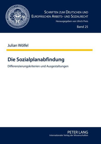 Die Sozialplanabfindung