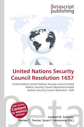 United Nations Security Council Resolution 1657