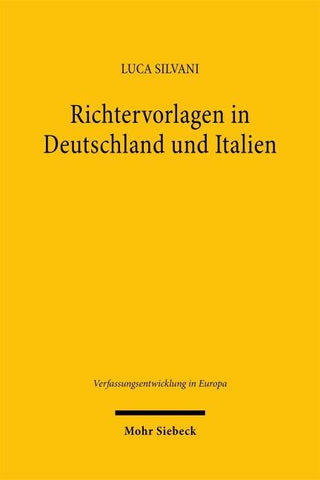 Richtervorlagen in Deutschland und Italien