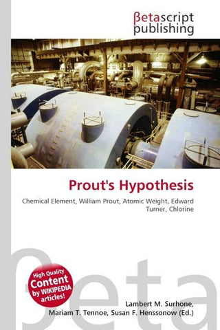 Prout's Hypothesis