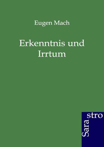 Erkenntnis und Irrtum