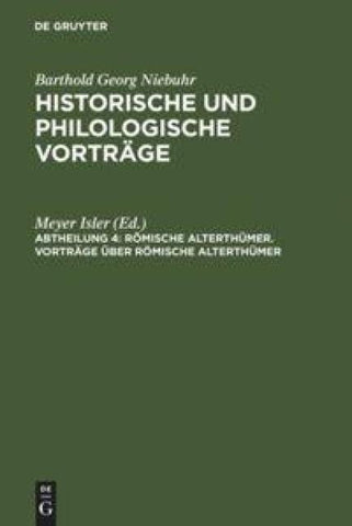 Vorträge über römische Alterthümer