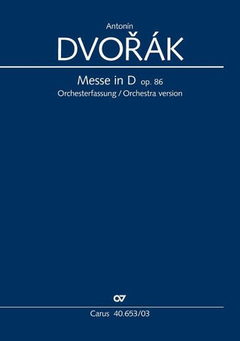 Messe in D (Klavierauszug)