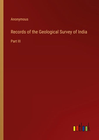 Records of the Geological Survey of India
