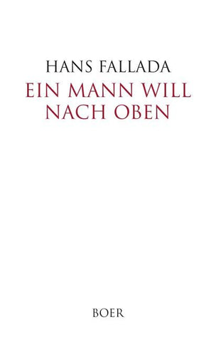 Ein Mann will nach oben