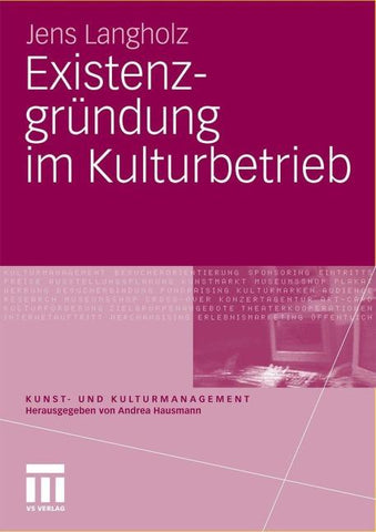 Existenzgründung im Kulturbetrieb