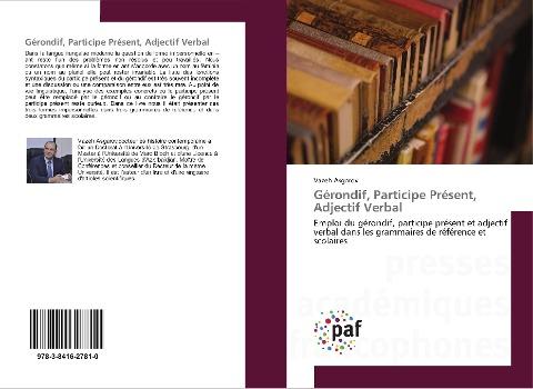 Gérondif, Participe Présent, Adjectif Verbal