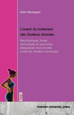 L'avenir du traitement des douleurs dorsales