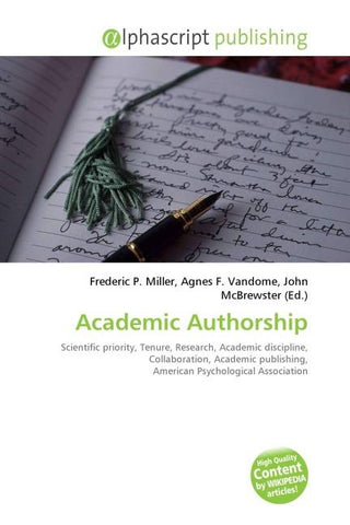 Academic Authorship