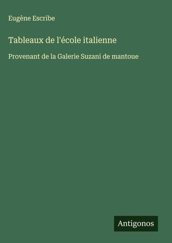 Tableaux de l'école italienne