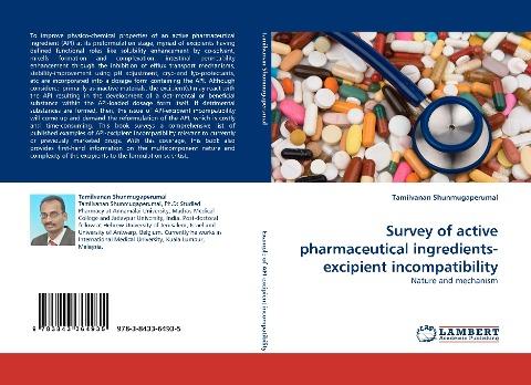 Survey of active pharmaceutical ingredients-excipient incompatibility
