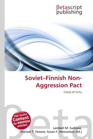Soviet-Finnish Non-Aggression Pact