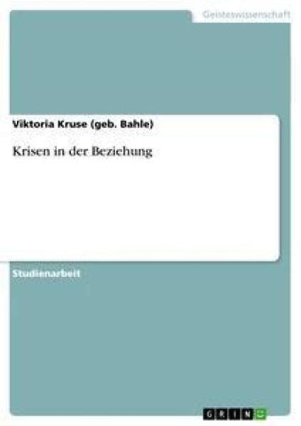 Krisen in der Beziehung