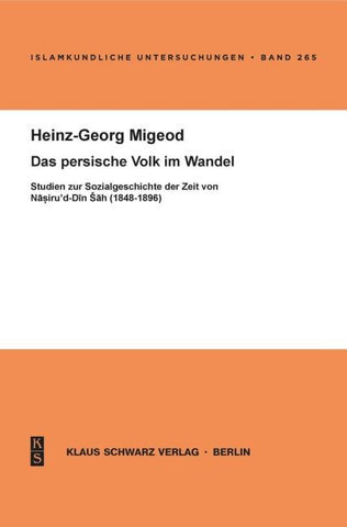 Das persische Volk im Wandel