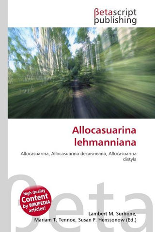 Allocasuarina lehmanniana
