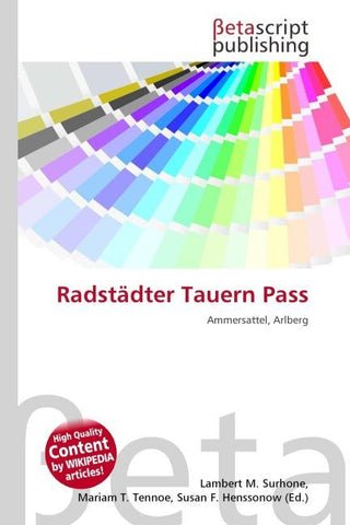 Radstädter Tauern Pass