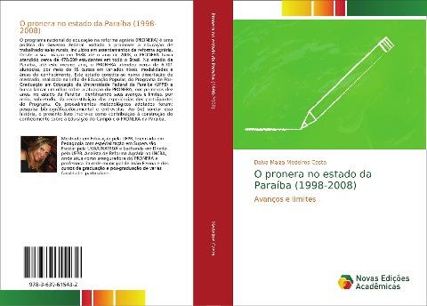 O pronera no estado da Paraíba (1998-2008)
