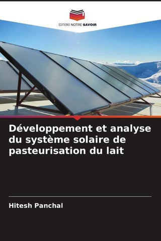 Développement et analyse du système solaire de pasteurisation du lait