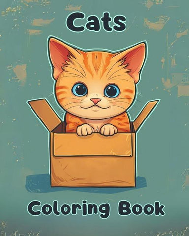 Cats Coloring Book