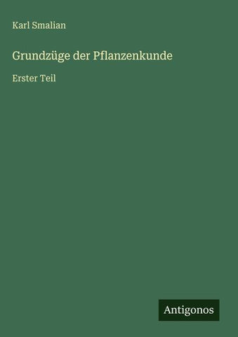 Grundzüge der Pflanzenkunde