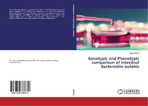 Genotypic and Phenotypic comparison of intestinal Bacteroides isolates