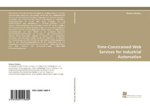 Time-Constrained Web Services for Industrial Automation