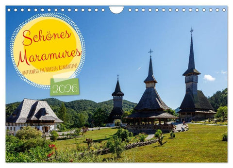 Schönes Maramures (Wandkalender 2026 DIN A4 quer), CALVENDO Monatskalender