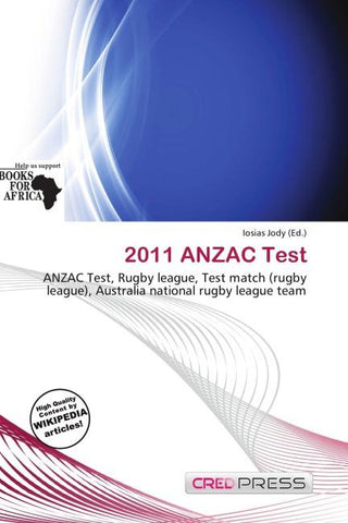 2011 ANZAC Test