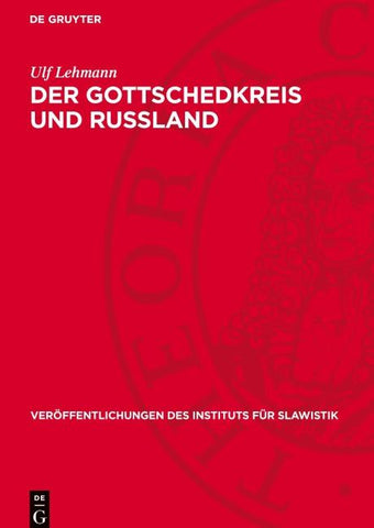 Der Gottschedkreis und Russland