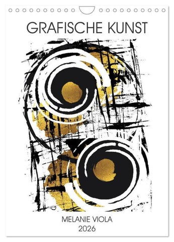GRAFISCHE KUNST (Wandkalender 2026 DIN A4 hoch), CALVENDO Monatskalender