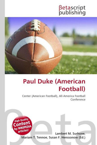 Paul Duke (American Football)