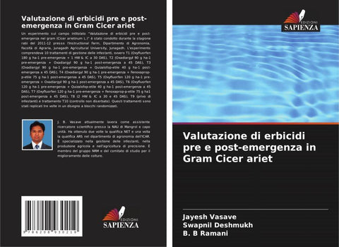 Valutazione di erbicidi pre e post-emergenza in Gram Cicer ariet