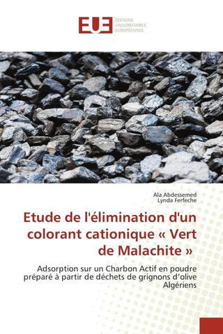 Etude de l'élimination d'un colorant cationique ' Vert de Malachite '