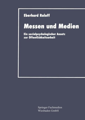 Messen und Medien